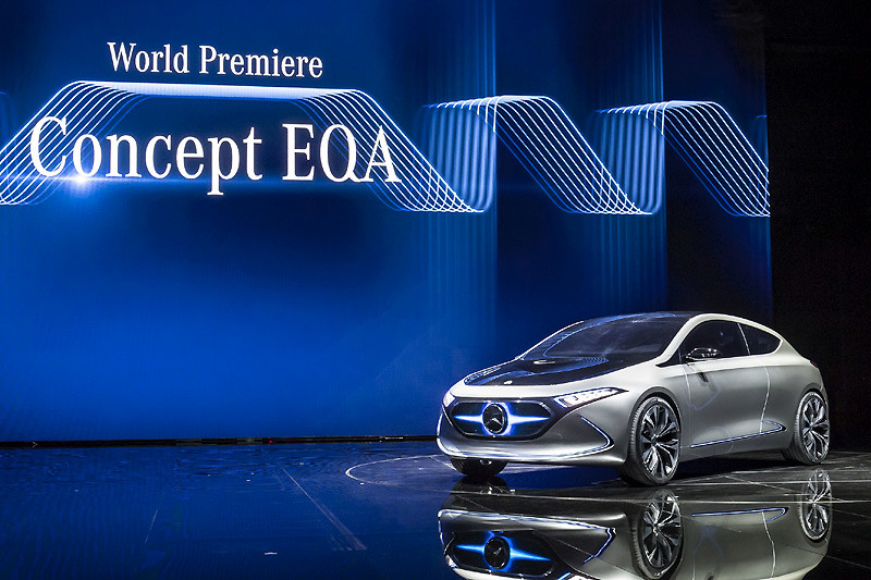 預告未來的A-Class電動車 《Mercedes-Benz Concept EQA》法蘭克福車展首演 預告未來的A-Class電動車 《Mercedes-Benz Concept EQA》法蘭克福車展首演