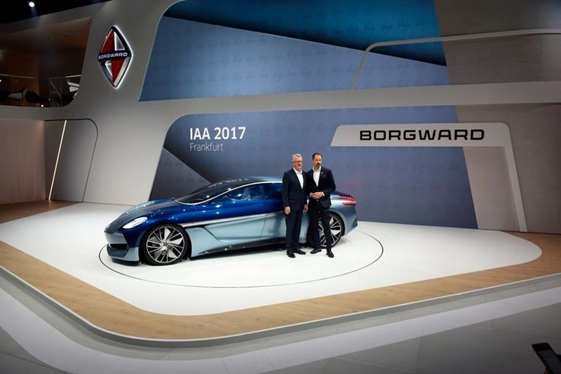 《Borgward Isabella Concept》經典概念重現2017年法蘭克福車展 《Borgward Isabella Concept》經典概念重現2017年法蘭克福車展