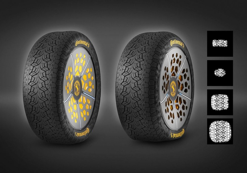 輪胎面積可變化 《Continental》發表《ContiSense》與《ContiAdapt》輪胎概念技術 輪胎面積可變化 《Continental》發表《ContiSense》與《ContiAdapt》輪胎概念技術
