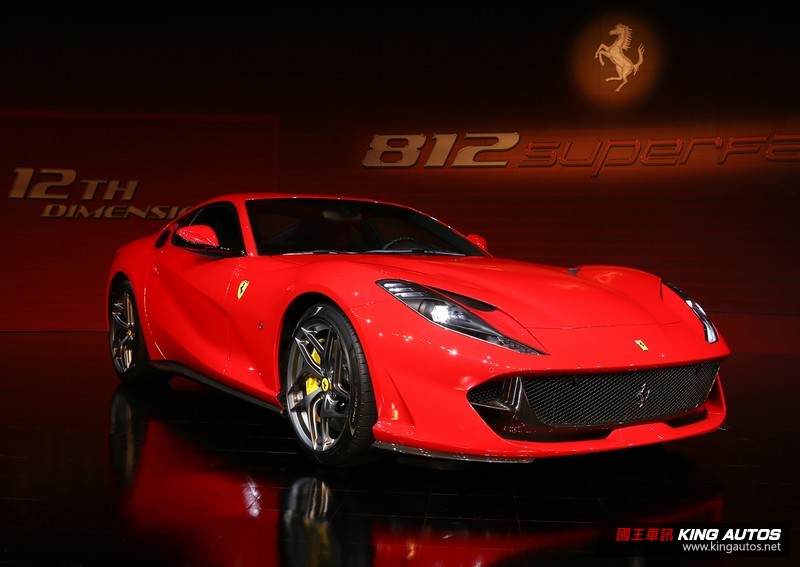 800匹旗艦就是超級快 《Ferrari 812 Superfast》臺灣1930萬元發表 800匹旗艦就是超級快 《Ferrari 812 Superfast》臺灣1930萬元發表