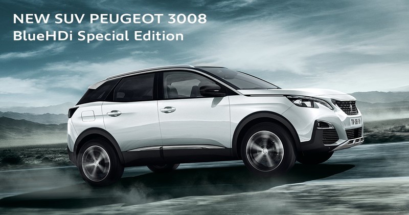 《Peugeot 3008 BlueHDi Special Edition》日本市場新成員報到 《Peugeot 3008 BlueHDi Special Edition》日本市場新成員報到