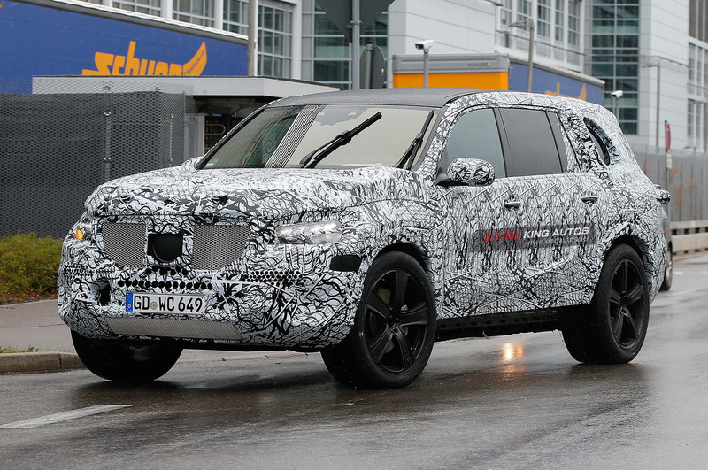 瞄準BMW X7無誤! 新世代《Mercedes-Benz GLS》偽裝車首度曝光 瞄準BMW X7無誤! 新世代《Mercedes-Benz GLS》偽裝車首度曝光