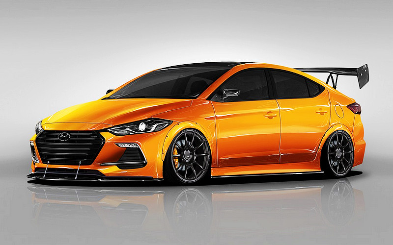 性能車型再強化 《Hyundai Elantra Sport》BTR Edition預告現身2017 SEMA改裝車展 性能車型再強化 《Hyundai Elantra Sport》BTR Edition預告現身2017 SEMA改裝車展