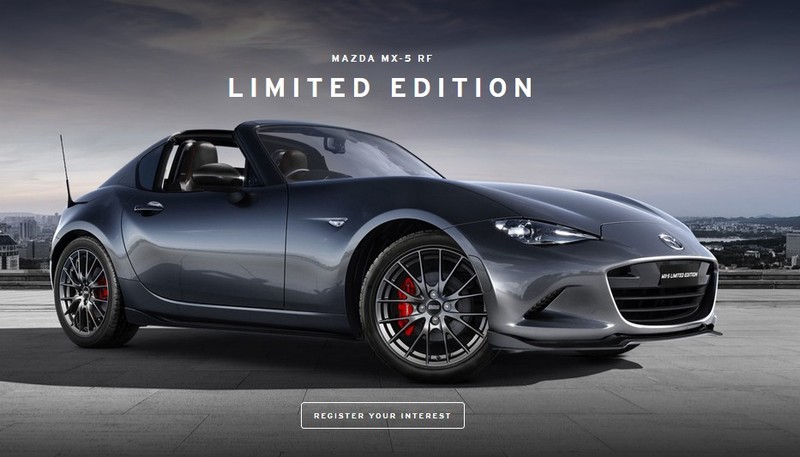 《Mazda MX-5 RF Limited Edition》上空尤物澳洲限量加料 《Mazda MX-5 RF Limited Edition》上空尤物澳洲限量加料