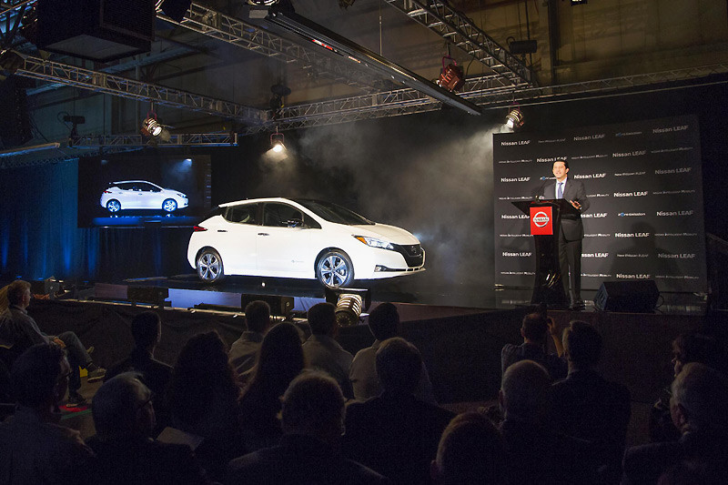 美國製新型《Nissan Leaf》於田納西州Smyrna生產線正式下線 美國製新型《Nissan Leaf》於田納西州Smyrna生產線正式下線