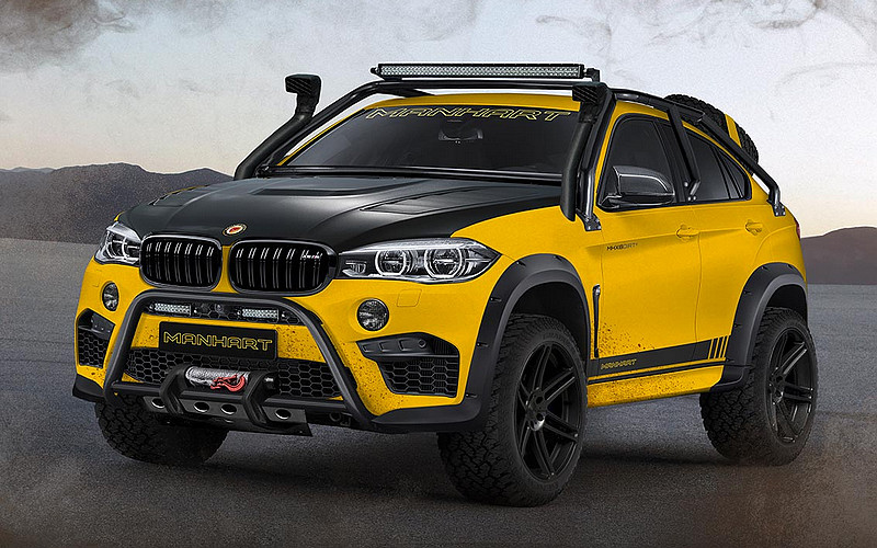《BMW X6 M》變身越野猛獸 Manhart打造MHX6 Dirt²展現粗獷風格 《BMW X6 M》變身越野猛獸 Manhart打造MHX6 Dirt²展現粗獷風格