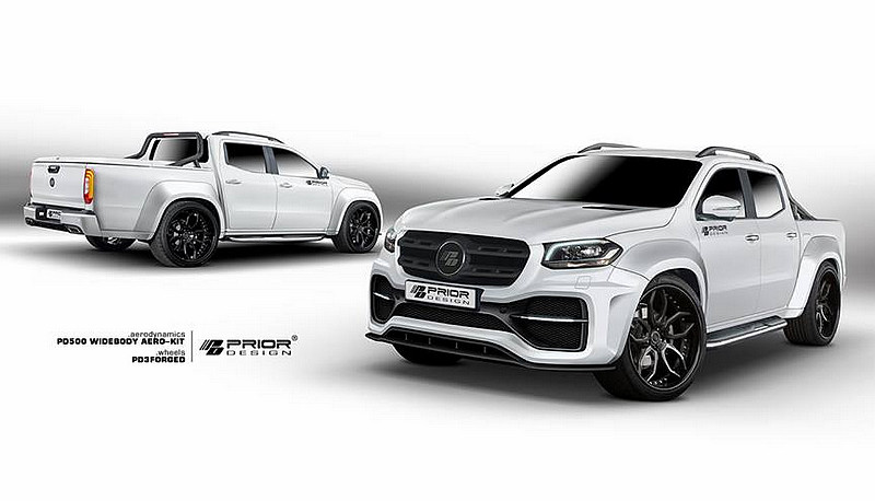 星芒皮卡更添威猛 Prior-Design為《Mercedes-Benz X-Class》推出寬體車身套件 星芒皮卡更添威猛 Prior-Design為《Mercedes-Benz X-Class》推出寬體車身套件