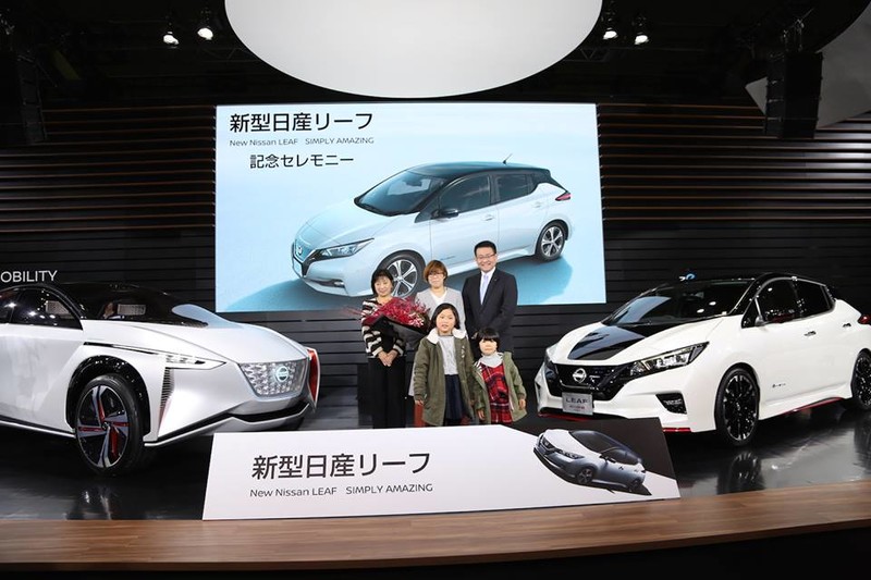 新世代《Nissan Leaf》日本市場累積接單突破12,000張 新世代《Nissan Leaf》日本市場累積接單突破12,000張