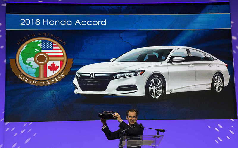 《Honda》與《Volvo》再次共享榮耀 《Accord》及《XC60》分獲2018北美年度風雲車首獎 《Honda》與《Volvo》再次共享榮耀 《Accord》及《XC60》分獲2018北美年度風雲車首獎