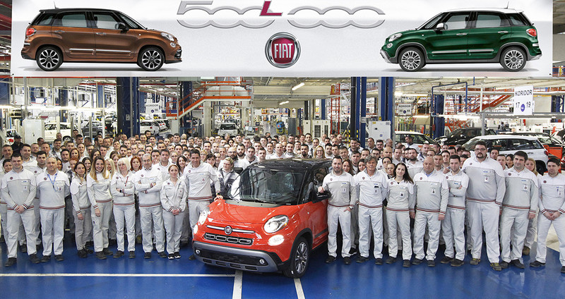 經典大肚量《Fiat 500L》第50萬輛新車正式誕生 經典大肚量《Fiat 500L》第50萬輛新車正式誕生