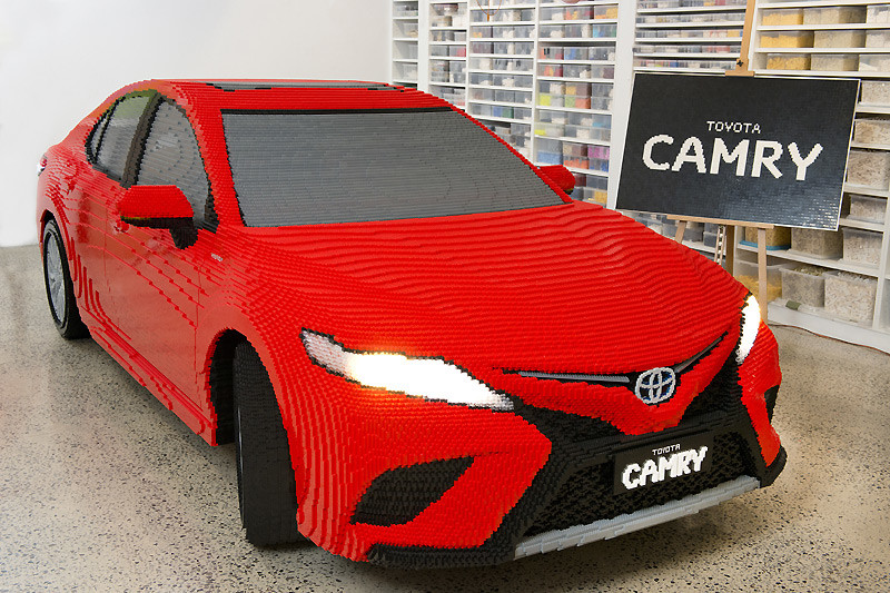 《Lego》認證專家打造 仿真1 : 1《Toyota Camry》現身澳洲墨爾本 《Lego》認證專家打造 仿真1 : 1《Toyota Camry》現身澳洲墨爾本