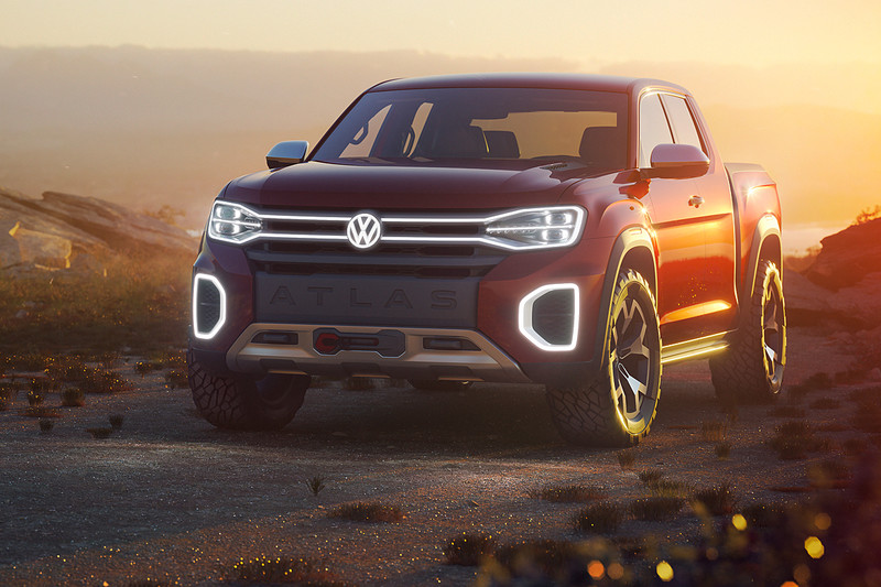 《Volkswagen Atlas Tanoak》貨卡概念車現身 不只五人座跨界貨卡同步報到 《Volkswagen Atlas Tanoak》貨卡概念車現身 不只五人座跨界貨卡同步報到