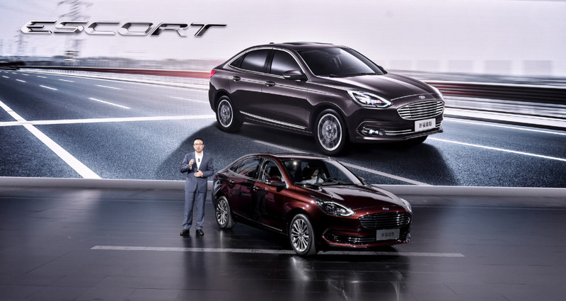 小改款《Ford Escort》首搭1.0升EcoBoost引擎中國亮相 小改款《Ford Escort》首搭1.0升EcoBoost引擎中國亮相