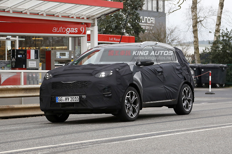 裡外兼修 現行款小改《Kia Sportage》原型車德國現蹤 裡外兼修 現行款小改《Kia Sportage》原型車德國現蹤