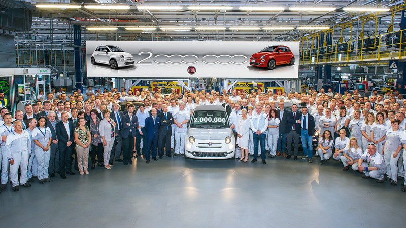 歷時11年《Fiat 500》第200萬輛新車波蘭誕生 歷時11年《Fiat 500》第200萬輛新車波蘭誕生