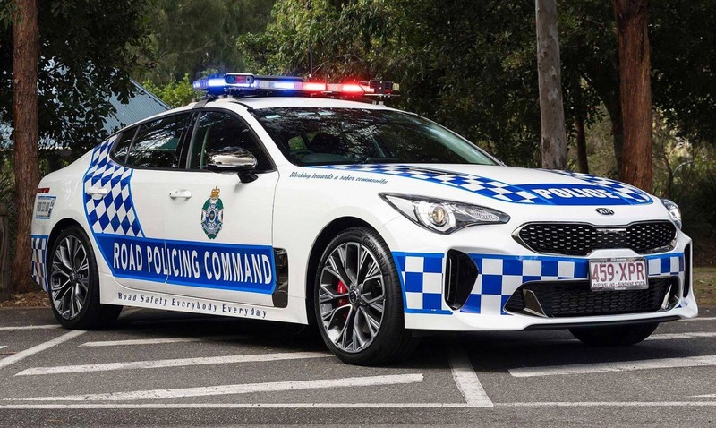 全新高性能警車入替澳洲警方採購0輛 Kia Stinger 警察車 國王車訊kingautos