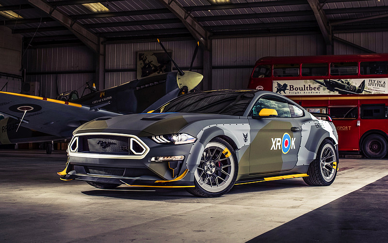 與噴火式戰機同框現身 RAF Eagle Squadron主題《Ford Mustang GT》搶先於Goodwood FoS盛會 與噴火式戰機同框現身 RAF Eagle Squadron主題《Ford Mustang GT》搶先於Goodwood FoS盛會