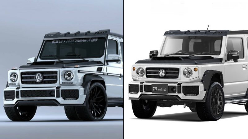 大小G通吃 LB Performance預告推出《G-Class&Jimny》專屬車身套件 大小G通吃 LB Performance預告推出《G-Class&Jimny》專屬車身套件