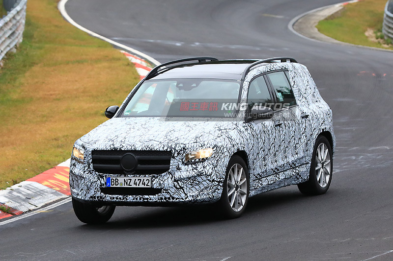 小一號的GLK? 《Mercedes-Benz GLB》現身Nürburgring實測 小一號的GLK? 《Mercedes-Benz GLB》現身Nürburgring實測