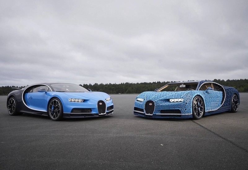 是真的能開上路 樂高Lego打造1:1《Bugatti Chiron》模型車 是真的能開上路 樂高Lego打造1:1《Bugatti Chiron》模型車