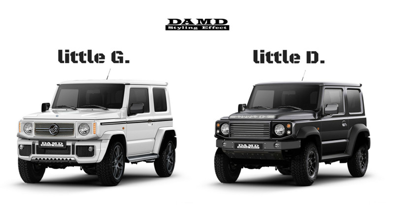 《DAMD》開發《Suzuki Jimny》專屬套件 搖身一變成為《Defender/G-Class》 《DAMD》開發《Suzuki Jimny》專屬套件 搖身一變成為《Defender/G-Class》