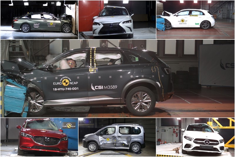 氫能車首撞 《Euro NCAP》最新結果《A Class》領軍五星 氫能車首撞 《Euro NCAP》最新結果《A Class》領軍五星