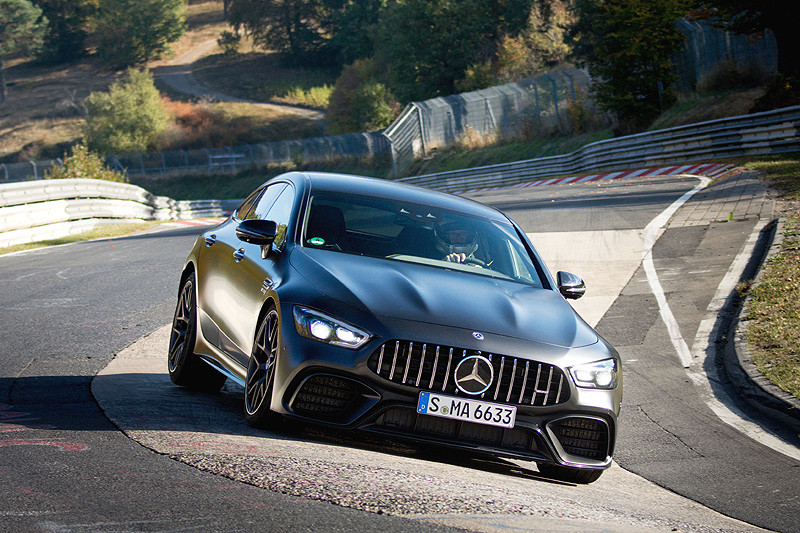 7分25秒41 《AMG GT 63 S 4Matic+》創下Nürburgring量產四門車型最快單圈紀錄 7分25秒41 《AMG GT 63 S 4Matic+》創下Nürburgring量產四門車型最快單圈紀錄