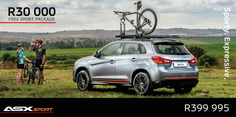 《Mitsubishi ASX Sport》加值新成員南非動感登場 《Mitsubishi ASX Sport》加值新成員南非動感登場
