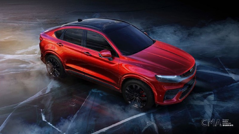 CMA平台新作《Geely FY11》吉利汽車Coupe Crossover性感現身 CMA平台新作《Geely FY11》吉利汽車Coupe Crossover性感現身