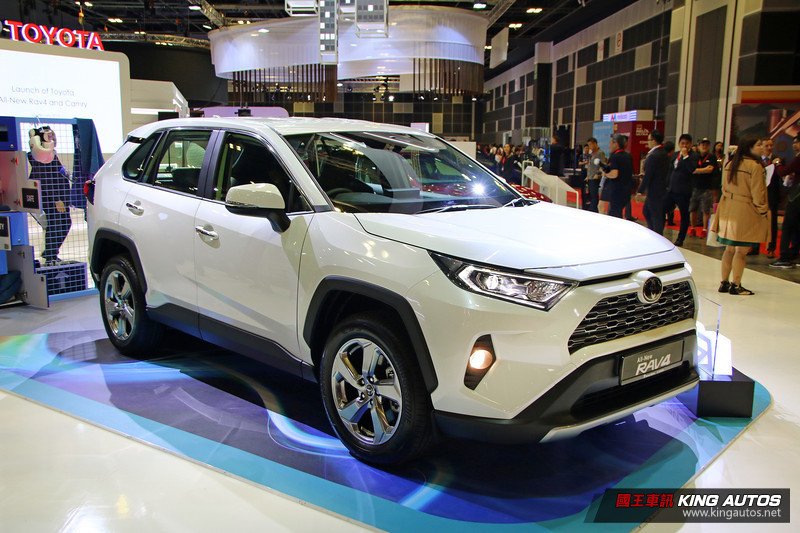 大改款 Toyota Rav4 新加坡車展直擊台灣可望第一季末發表 國王車訊kingautos