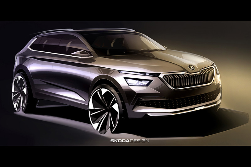 《Škoda Kamiq》設計樣貌曝光 大幅保留《Vision X》設計語言 《Škoda Kamiq》設計樣貌曝光 大幅保留《Vision X》設計語言