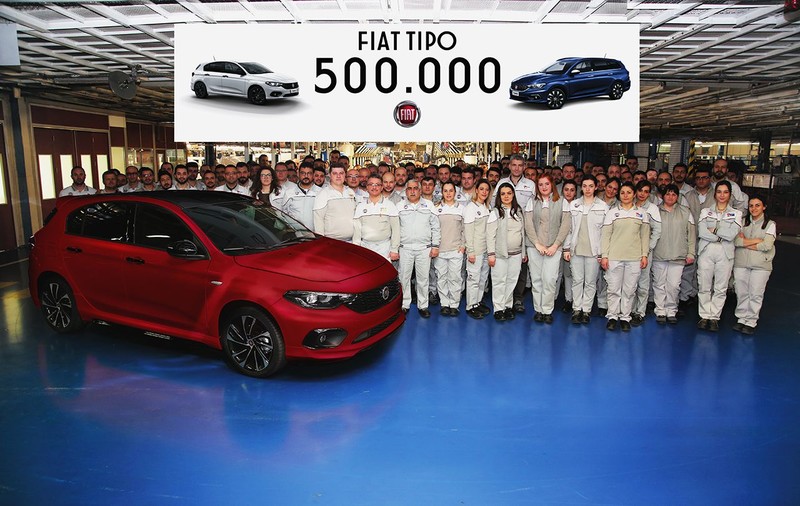新世代《Fiat Tipo》重返車壇累計生產突破50萬輛大關 新世代《Fiat Tipo》重返車壇累計生產突破50萬輛大關