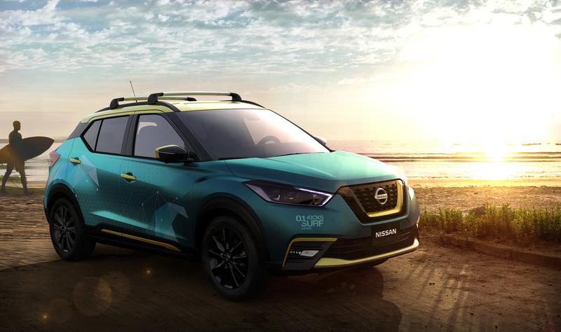 《Nissan Kicks Surf Concept》貼心概念討好衝浪狂人 《Nissan Kicks Surf Concept》貼心概念討好衝浪狂人