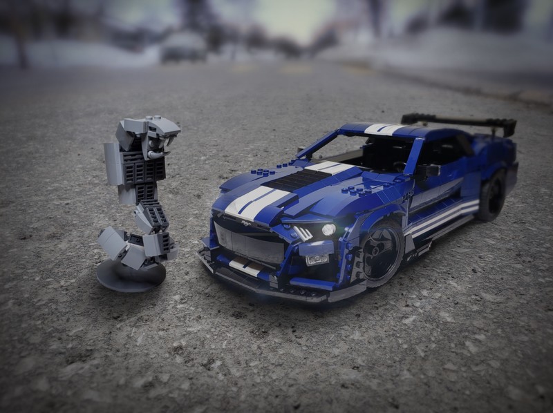 樂高玩家打造擬真度超高《Shelby GT500》 樂高玩家打造擬真度超高《Shelby GT500》