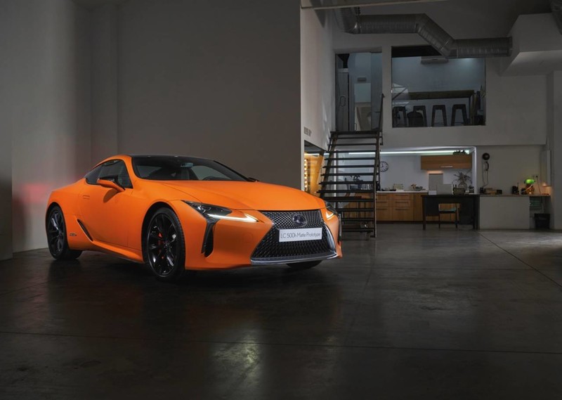 落日餘暉上身《Lexus LC 500h Matte Prototype》巴塞隆納首演玩色新作 落日餘暉上身《Lexus LC 500h Matte Prototype》巴塞隆納首演玩色新作