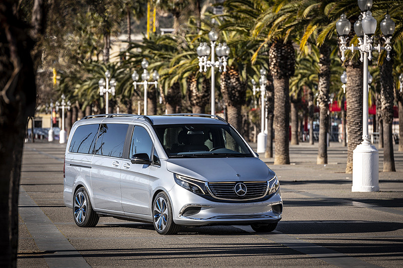 《Mercedes-Benz Concept EQV》預告量產車型法蘭克福車展首演 《Mercedes-Benz Concept EQV》預告量產車型法蘭克福車展首演