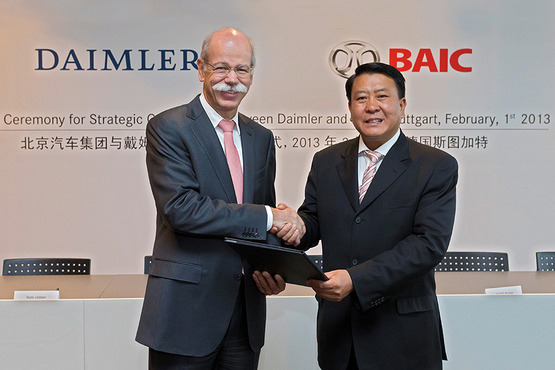 欲深化中國一方能量 傳聞《BAIC》也要成為《Daimler》集團股東 欲深化中國一方能量 傳聞《BAIC》也要成為《Daimler》集團股東
