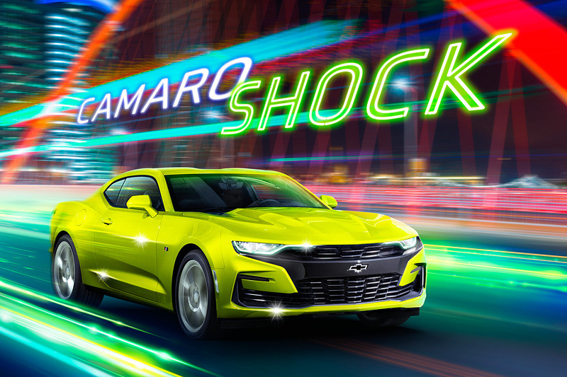 《Chevrolet Camaro Shock Edition》日本限量特仕搶眼新色上身 《Chevrolet Camaro Shock Edition》日本限量特仕搶眼新色上身