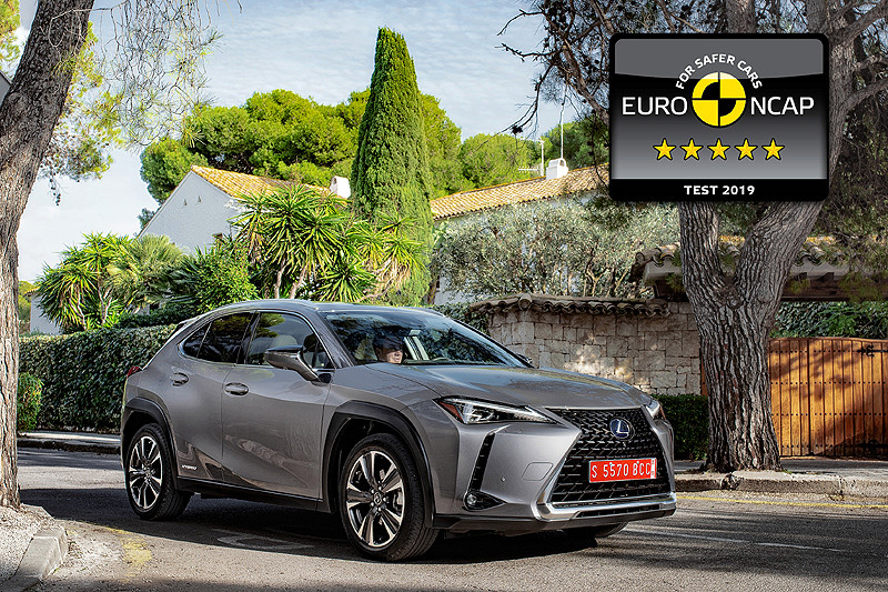 無獨有偶 歐規《Lexus UX》車系同獲Euro NCAP最佳安全評價 無獨有偶 歐規《Lexus UX》車系同獲Euro NCAP最佳安全評價