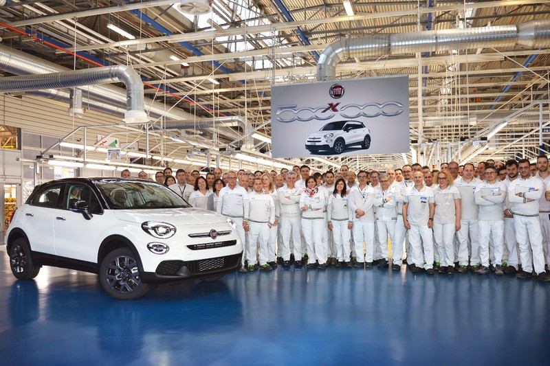 《Fiat 500X》跨界超人氣 累計生產突破50萬輛大關 《Fiat 500X》跨界超人氣 累計生產突破50萬輛大關