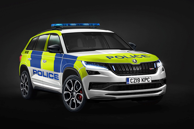 《Škoda Kodiaq RS》化身英國執法悍將 臺灣爭取今年內導入販售 《Škoda Kodiaq RS》化身英國執法悍將 臺灣爭取今年內導入販售