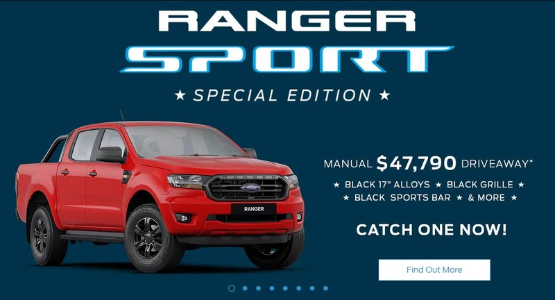 《Ford Ranger Sport Edition》運動風特仕新作澳洲帥氣登場 《Ford Ranger Sport Edition》運動風特仕新作澳洲帥氣登場