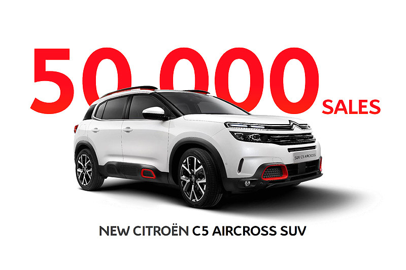 上市短短半年 《Citroën C5 Aircross》全球累積銷售已突破五萬輛 上市短短半年 《Citroën C5 Aircross》全球累積銷售已突破五萬輛