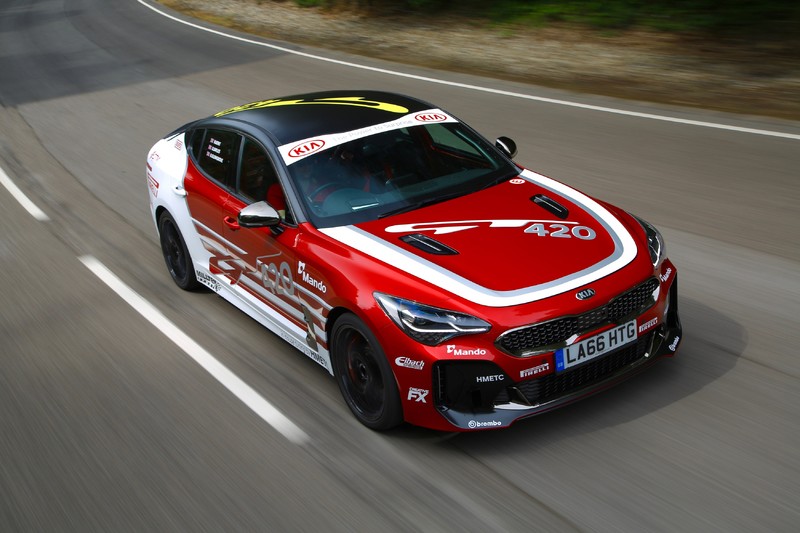 認證測試車轉生 《Kia》英國分部打造《Stinger GT420》賽車 認證測試車轉生 《Kia》英國分部打造《Stinger GT420》賽車