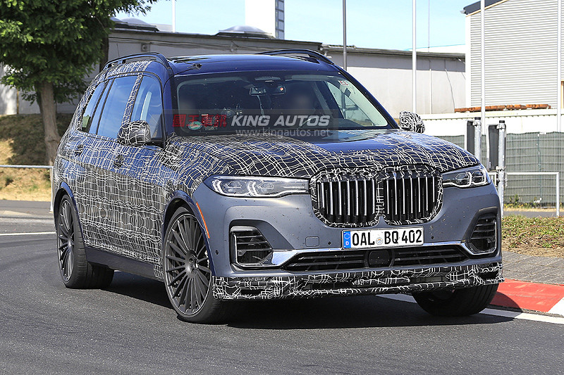 或許是最強的x7 Alpina Xb7 原型車進行賽道實測中 國王車訊kingautos