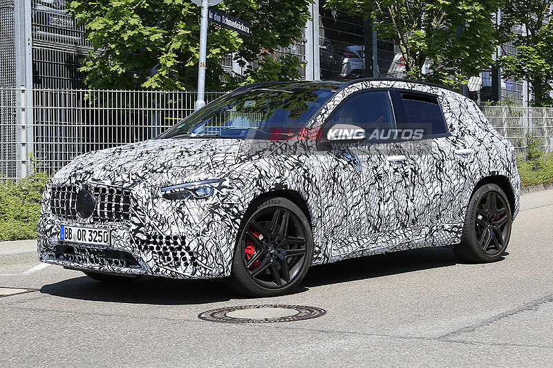 持續擴增車型選項 Amg Gla 35 Gla 45 原型車兩地同步展開路試 國王車訊kingautos