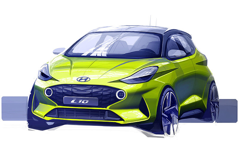 設計草圖公開 第三代《Hyundai i10》車系確定法蘭克福車展首演 設計草圖公開 第三代《Hyundai i10》車系確定法蘭克福車展首演