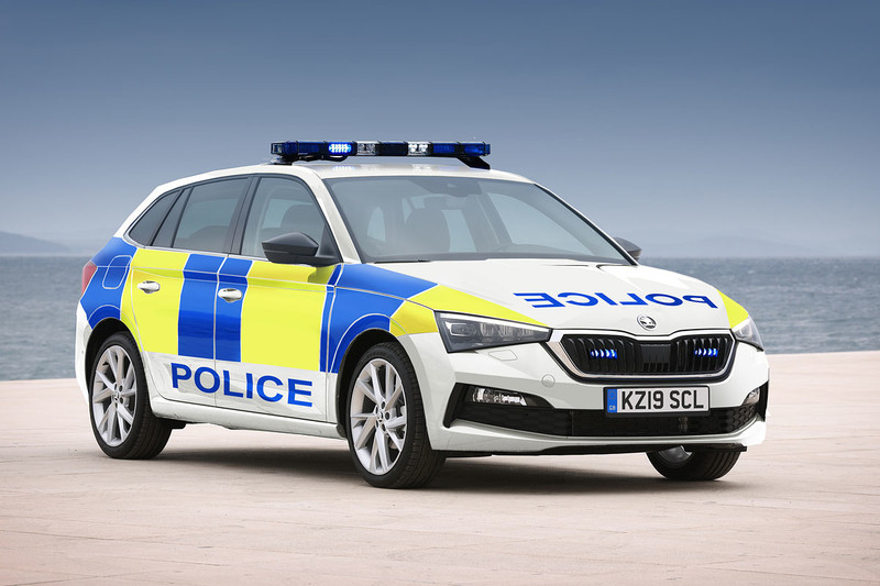 《Škoda》警車再一發 《Scala》英國警用版亮相 《Škoda》警車再一發 《Scala》英國警用版亮相