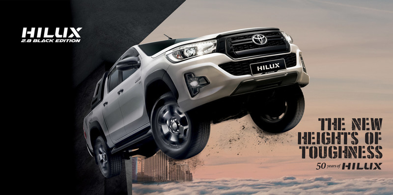 《Toyota Hilux Black Edition》馬來西亞特仕新成員變裝上陣 《Toyota Hilux Black Edition》馬來西亞特仕新成員變裝上陣