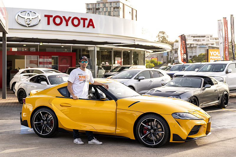 澳洲第一位 《Toyota》車迷Mark Trueno獲交首輛A90《Supra》新車 澳洲第一位 《Toyota》車迷Mark Trueno獲交首輛A90《Supra》新車
